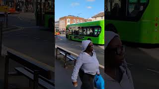 63514 BK23 HDJ Wright GB kite electroliner First 15 to Leicester Haymarket bus Station [upl. by Cedell848]