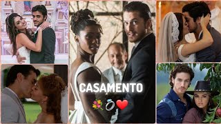 Os casamentos mais lindos das novelas [upl. by Ahsam]