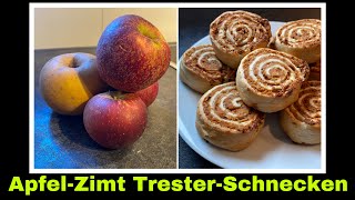 Apfelschnecken mit Zimt und Blätterteig  Apfel Trester Rezept  Selbstversorgung Äpfel [upl. by Haldi]