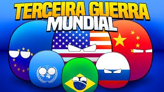 COUNTRYBALLS  Terceira Guerra Mundial em 5 Minutos Simulação [upl. by Ursala]