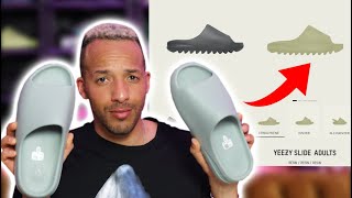 YEEZY SLIDE SALT review amp on feet YEEZY SLIDE FLAX I YEEZY SLIDE RESIN yeezy sneaker 2024 [upl. by Eemia]