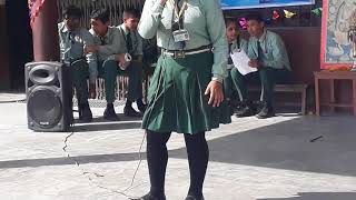 quotchaubandi ma patuki quot song at kashi noble academy [upl. by Htezil]