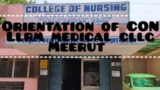 Campus tour of BSc nursing LLRM Medical Collegecampus orientation [upl. by Sigismondo349]