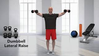 How to do a Dumbbell Lateral Raise [upl. by Cherianne578]