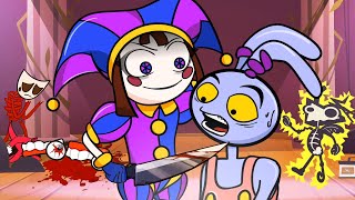 Pomnis Evil Twin FULL VIDEO She Kills The Amazing Digital Circus Characters Cartoon Animation [upl. by Annoya955]