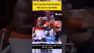 Mike Tyson vs Ribalta boxing miketyson legend viralshorts [upl. by Kalikow]