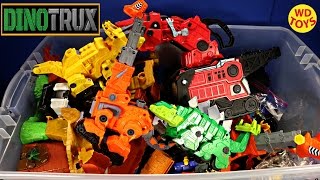 New Giant Box Dinotrux Surprise Toys Dreamworks Dinosaur Trucks Unboxing Top 10 [upl. by Lidah262]