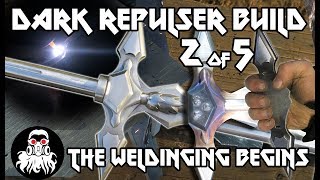 Dark Repulser Build 2 of 5 The weldinging begins [upl. by Wanids]