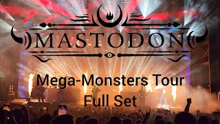 Mastodon  MegaMonsters Tour Full Set [upl. by Smart]