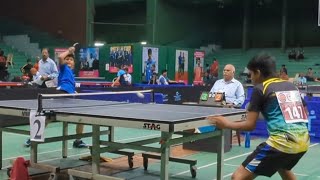 Krish Chitukula GSM VS Devansh Pogaku OMGS match sports tabletennis pingpong [upl. by Enenej]