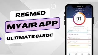 ResMed MyAir App Guide [upl. by Vallo]