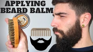 How To Apply Beard Balm [upl. by Ailongam]