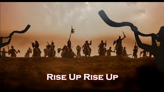 Baht Rivka Whitten  Rise Up Official Lyric Video Hebrew Worship Battle Song [upl. by Nosro]