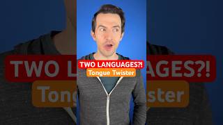 Insane DOUBLE Tongue Twister English AND Chinese mandarin chinese china english learn [upl. by Ibed]