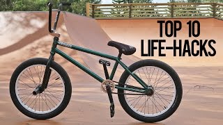 10 BMX Life Hacks that will Change Your LIFE [upl. by Barri]