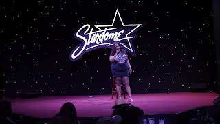 Aisha the Comedian headlines Sunday night funnies at The Stardome Comedy Club [upl. by Aryamo112]