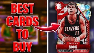 BEST CARDS TO BUY IN SEASON 6 OF NBA 2K24 MyTEAM [upl. by Thorwald]