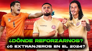 ¿EN DÓNDE SE REFORZARÁ UNIVERSITARIO PARA EL CENTENARIO ¿6 EXTRANJEROS EN EL 2024 RENOVACIONES [upl. by Nylicaj914]