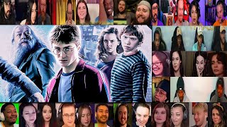 Harry Potter and the Deathly Hallows part 2 trailer at Trafalgar Square [upl. by Odravde]