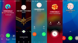 2 Phone OPPO VS INFINIX VS MEIZU M9 VS REDMI 5C incoming calls [upl. by Lizette]