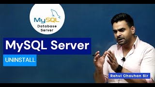 MySQL UNINSTALL in windows  Rahul Chauhan  Incapp [upl. by Nikral313]