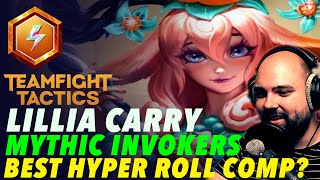 Best augment in hyper roll Mana shield  Mythic invokers  Lillia  Teamfight Tactics TFT Set 11 [upl. by Aitret]