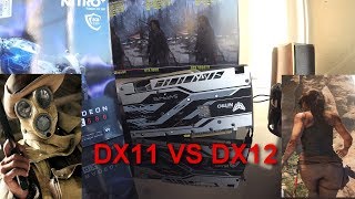 RX 580 8Gb DX11 VS DX12 В 2х играх 4К1080р [upl. by Neih44]