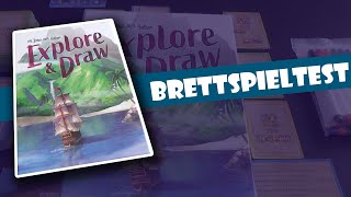 Die Insel der Katzen Explore amp Draw  Brettspieltest [upl. by Favrot]