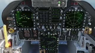 DCS FA18C Tutorial 21  SLAMER Missile [upl. by Teriann]