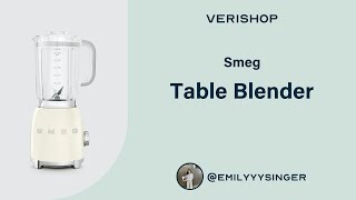 Smeg Table Blender Review [upl. by Newcomer]