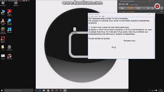 How to bypass Admin password screen [upl. by Carnes402]