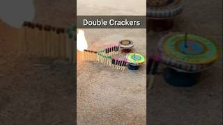 Double Crackers patakhe experiment patakhe experiment diwali shorts ytshorts [upl. by Peony]