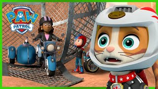 La Moto Patrouille Madame Goodway sème la pagaille  PAW Patrol dessins animés pour enfants [upl. by Fayette]