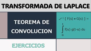 Ejercicios de Convolución Transformada de Laplace Clase parte 7 [upl. by Ahsyia]