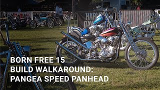 Born Free 15 Build walkaround Andy from Pangea Speed and his Harley Panhead build [upl. by Joly]