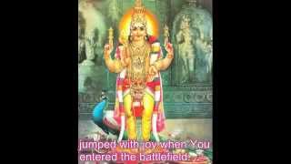 Thandai ani  Tamil Thiruppukazh with Lyrics and English Translation [upl. by Cohleen651]