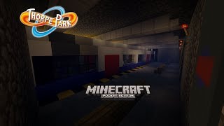 OFFICIAL Derren Browns Ghost Train Thorpe Park Minecraft PE POV [upl. by Ruthanne]