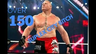 quotSuplex City Bitchquot  Brocklesnar  COMPILATION HD by GJWF [upl. by Reinhard591]