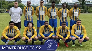 AU CŒUR DU MONTROUGE FC 92 — MATCH 4 vs SaintCloud [upl. by Ellednek]