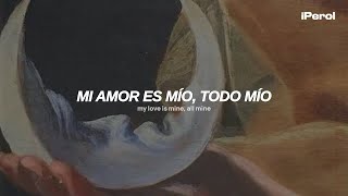 Mitski  My Love Mine All Mine Español  Lyrics [upl. by Nowujalo]