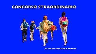 CONCORSO STRAORDINARIO [upl. by Chrissy92]