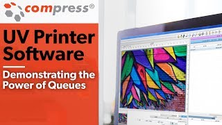 UV Printer Software  Demonstrating the Power of Queues [upl. by Nagle]