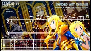 TABTUTORIAL RESISTER full version  SAO ALICIZATION  TAB Try Hard mode [upl. by Ardnatal434]