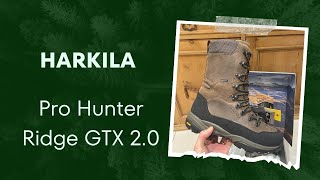 Harkila Pro Hunter Ridge GTX 20 Boots [upl. by Brufsky396]