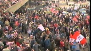 Anglia News Report  NCFC Fans at Wembley  NORWICH MILK CUP WINNERS 1985 [upl. by Esilec]