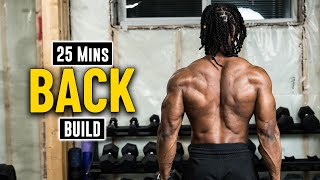 25 Minutes Big Back Workout With Dumbbells  Build Muscle 12 [upl. by Eniarda]