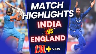 India vs England Highlights Full Match  World Cup 2023  IND vs ENG HIGHLIGHTS [upl. by Atnuahc360]