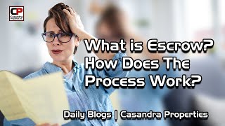 What is Escrow How Does the Process Work  Real Estate  escrow account [upl. by Dominick254]