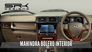 2020 Mahindra Bolero Interior Redesign  Rendering  SRK Designs [upl. by Sturrock]