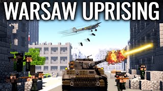 World War 2 in Minecraft  WARSAW UPRISING [upl. by Krista]